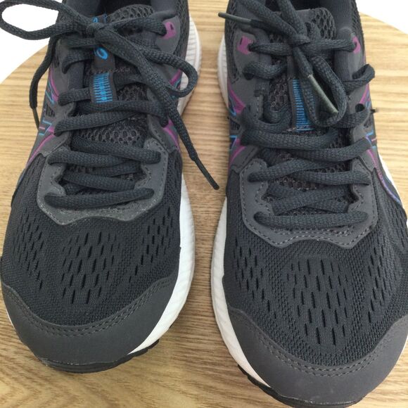 Asics Womens Gel-Contend7 Running Sneaker Shoes Graphite Grey/Aqua Size 7 US - Picture 8 of 13